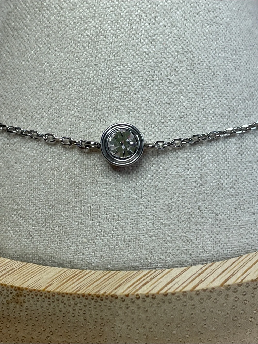 Kate Spade Set In Stone Solitaire Bracelet in SIlver - NWT $58 MSRP